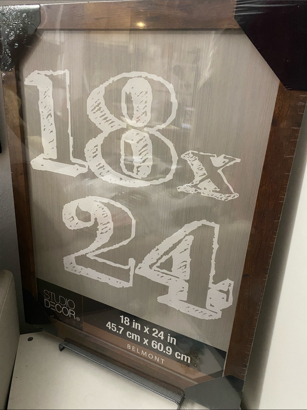 Studio Decor 18x24 Wall Art Frame in Brown and Black